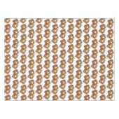 トーストバタフランスのーアンドシロップディナーブレックファーストフード テーブルクロス (正面(横))