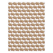 トーストバタフランスのーアンドシロップディナーブレックファーストフード テーブルクロス (正面)