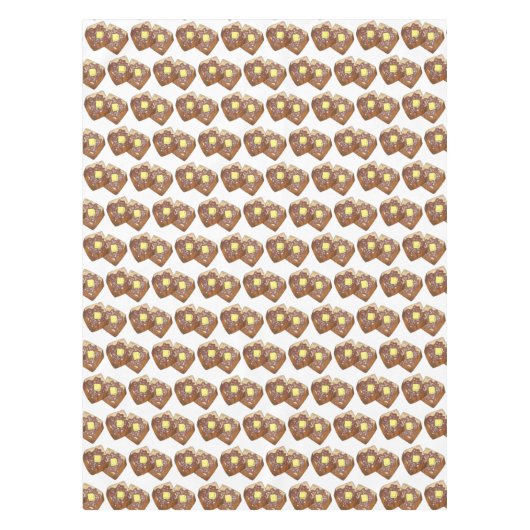 トーストバタフランスのーアンドシロップディナーブレックファーストフード テーブルクロス (正面)