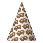 トーストバタフランスのーアンドシロップディナーブレックファーストフード パーティーハット (左)