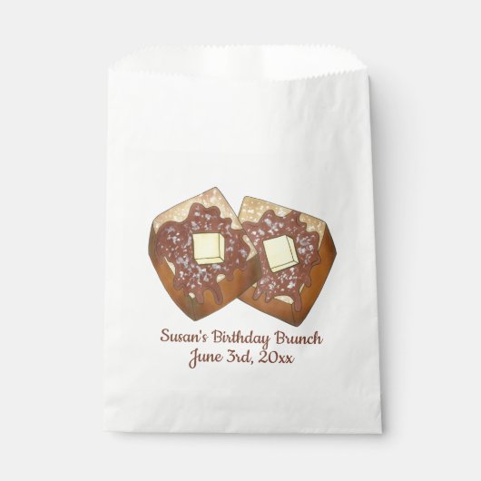 トーストバタフランスのーアンドシロップディナーブレックファーストフード フェイバーバッグ (正面)