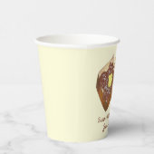 トーストバタフランスのーアンドシロップディナーブレックファーストフード 紙コップ (右)