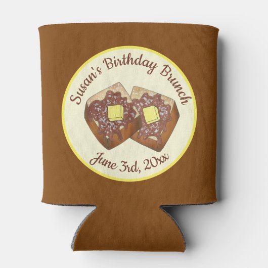 トーストバタフランスのーアンドシロップディナーブレックファーストフード 缶クーラー (裏面)