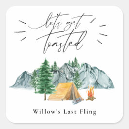 トーストバチェロレッテギフトラベル スクエアシール