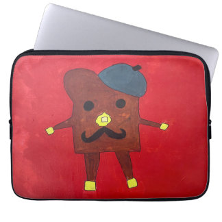 トーストフランスのコンピュータのスリーブ ラップトップスリーブ