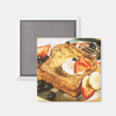 トーストフランスのー マグネット (正面/裏面)