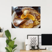 トーストフランスのー – 朝食フォトポスター ポスター (ホームオフィス)