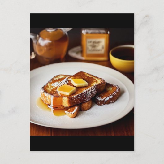 トーストフランスの! ポストカード (正面)