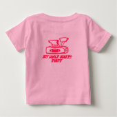 トーストベビーT型 ベビーTシャツ (裏面)