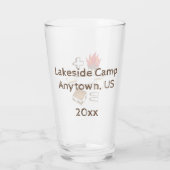 トーストマーシュマロキャンプファイアーズモーレスサマーキャンプ タンブラーグラス (裏面)