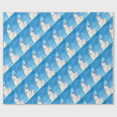 トーストマーシュマロ付きホッキョクグマ ラッピングペーパー (フラット)