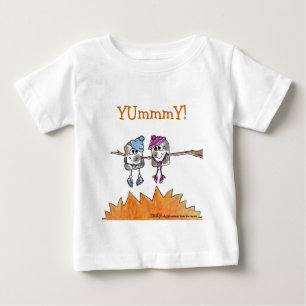 トーストマーシュマロ ベビーTシャツ