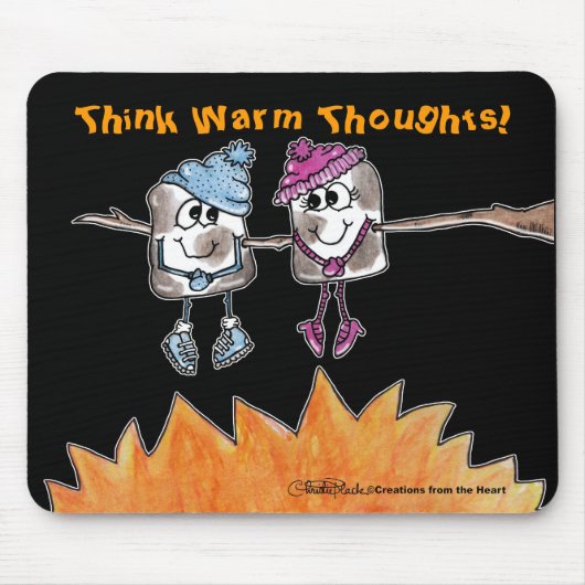 トーストマーシュマロ マウスパッド (正面)