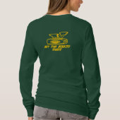 トースト女子の長袖ティーを作る Tシャツ (裏面)