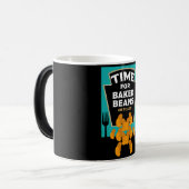 トースト焼いた時の豆 モーフィングマグカップ (正面左)