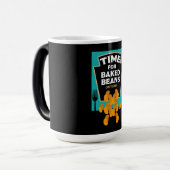 トースト焼いた時の豆 モーフィングマグカップ (正面左)