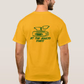 トースト男子のティーソン作り Tシャツ (裏面)