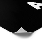 トースト食べ物おもしろいをレーズンダークBG ポスター (角)