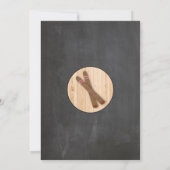 トースト&スモークスシガーバースデーパーティー40招待状 招待状 (裏面)