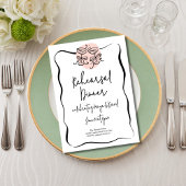 トースト・ドードル・リハーサル・ディナー 招待状