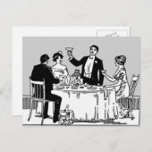 トースト ポストカード (正面/裏面)