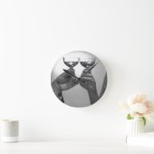 トースト ラウンド壁時計 (ホーム)