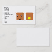 トースト 名刺 (正面/裏面)