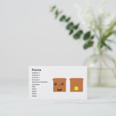 トースト 名刺 (スタンド正面)