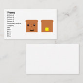 トースト 名刺 (正面/裏面)