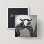 トースト 缶バッジ (正面&裏面)