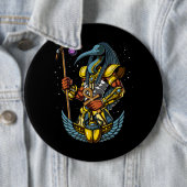 トース・エジプトの神アンク・スカラブ古代記号 缶バッジ (インサイチュ)