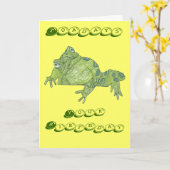 トータド「今日」誕生日カード カード (黄色い花)