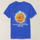 トータリティテキサス州2024トータル太陽のエクリプスアメリカT- Tシャツ (デザイン正面)