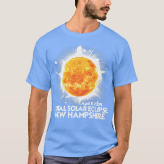 トータリティニューハンプシャー2024太陽のトータルEclipse Am Tシャツ