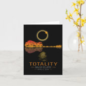 トータリティ春4 08 24トータル太陽のEclipseギター カード (黄色い花)