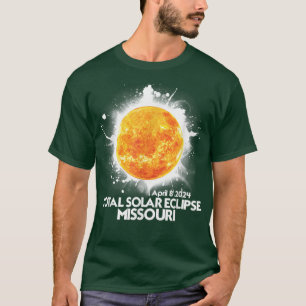 トータリティ・ミズーリ2024トータル太陽の・エクリプス・アメリカ Tシャツ