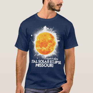 トータリティ・ミズーリ2024トータル太陽の・エクリプス・アメリカ Tシャツ