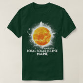 トータリティMAINE 2024トータル太陽のエクリプスTシャツ Tシャツ (デザイン正面)