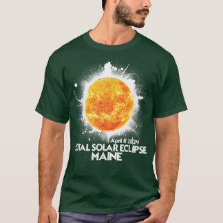 トータリティMAINE 2024トータル太陽のエクリプスTシャツ Tシャツ