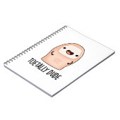 トータリーダードビッおもしろいグトープン ノートブック (左側)