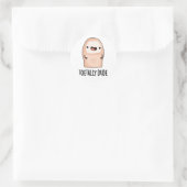 トータリーダードビッおもしろいグトープン ラウンドシール (バッグ)