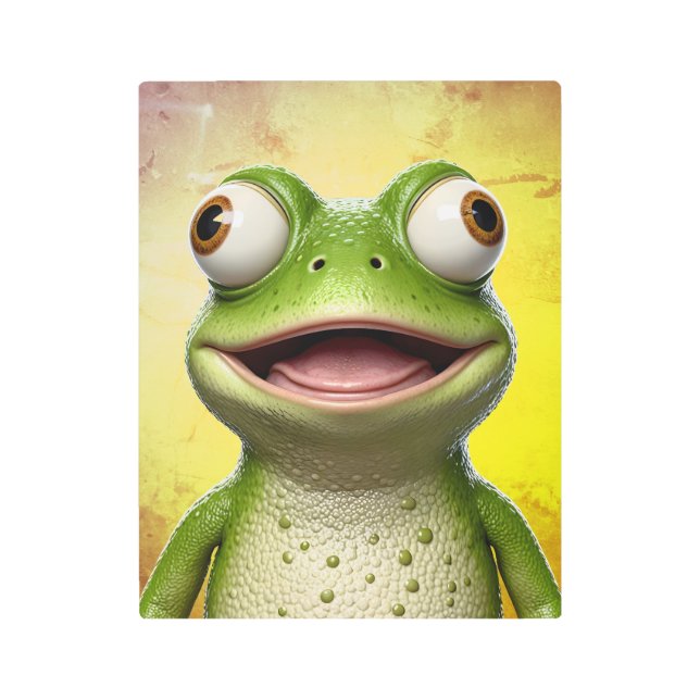 トータリー素晴らし メタルプリント (正面)