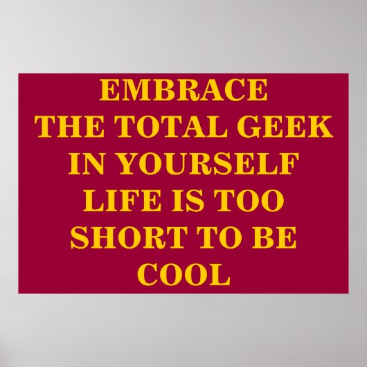 トータルギーク ポスター (正面)