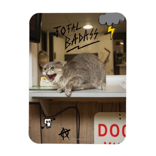 トータルバッドキャット マグネット (縦)