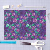 トータルパープルパンジーティッシュペーパー 薄葉紙 (クラフト)