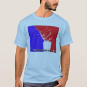 トータルビールポン長袖ラグラン Tシャツ (正面)