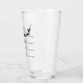 トータルブリッツェンクリスマス応援ビアグラス タンブラーグラス (左)