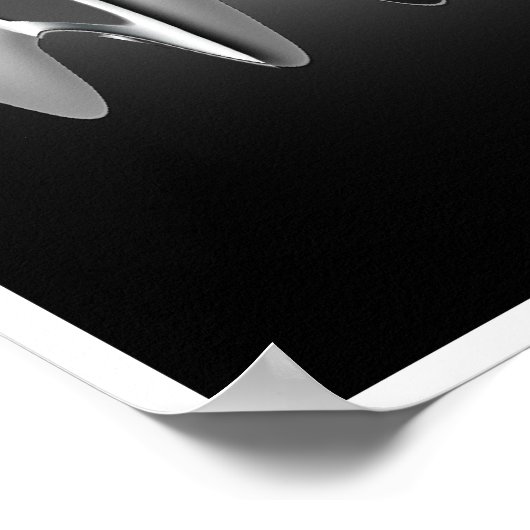 トータルメルトダウンギターポスター ポスター (角)