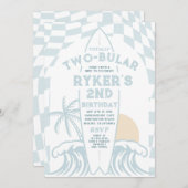 トータル二輪サーフボード二回目の誕生日 招待状 (正面/裏面)