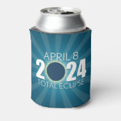 トータル太陽のEclipse – 青デザイン 缶クーラー (缶裏面)